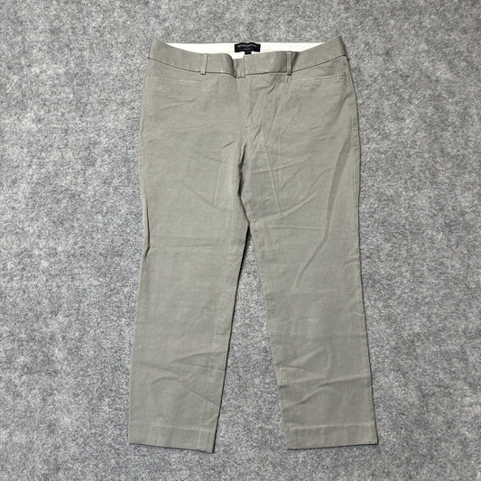 Banana Republic Sloan Fit Dress Pants Women's Size 12 Gray Pants Formal