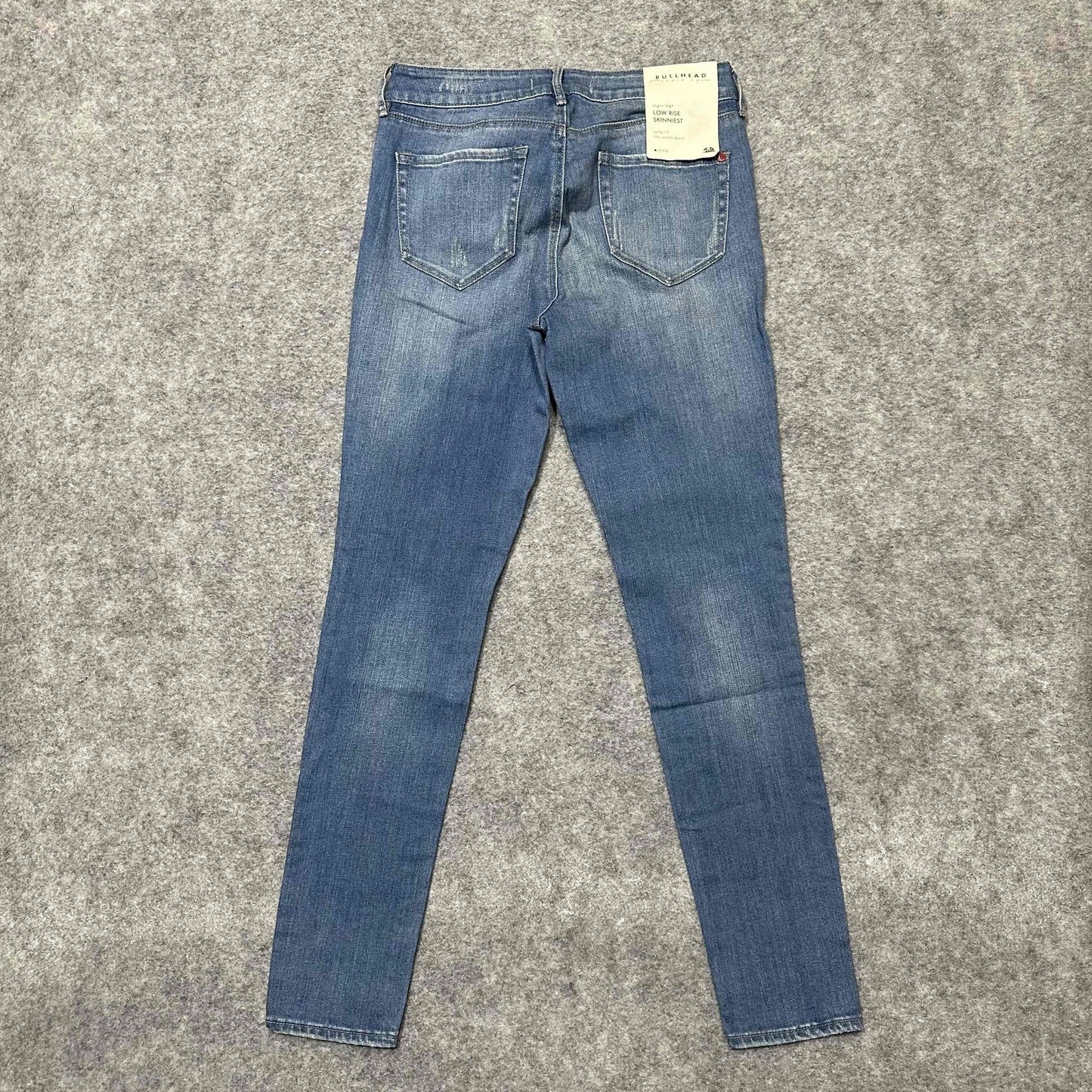 New BULLHEAD DENIM CO Skinniest Sunrise Indigo Women's Skinny Jeans Size 7 Blue