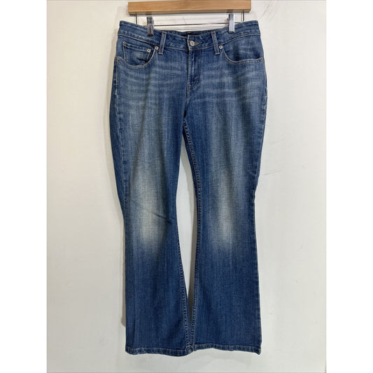 Levi's 528 Jeans Women's 13 S/C Curvy Cut Bootcut Stretch Blue Medium Wash