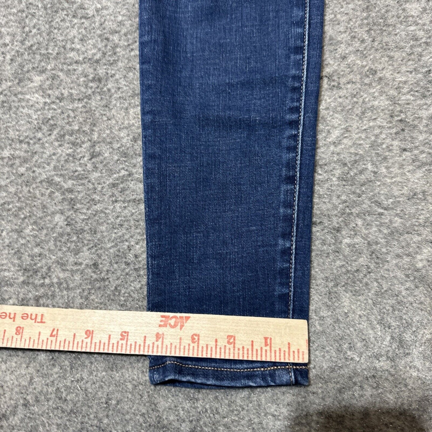 American Eagle Distressed Stretch Temp Tech Hi Rise Jegging Women's 4R Blue