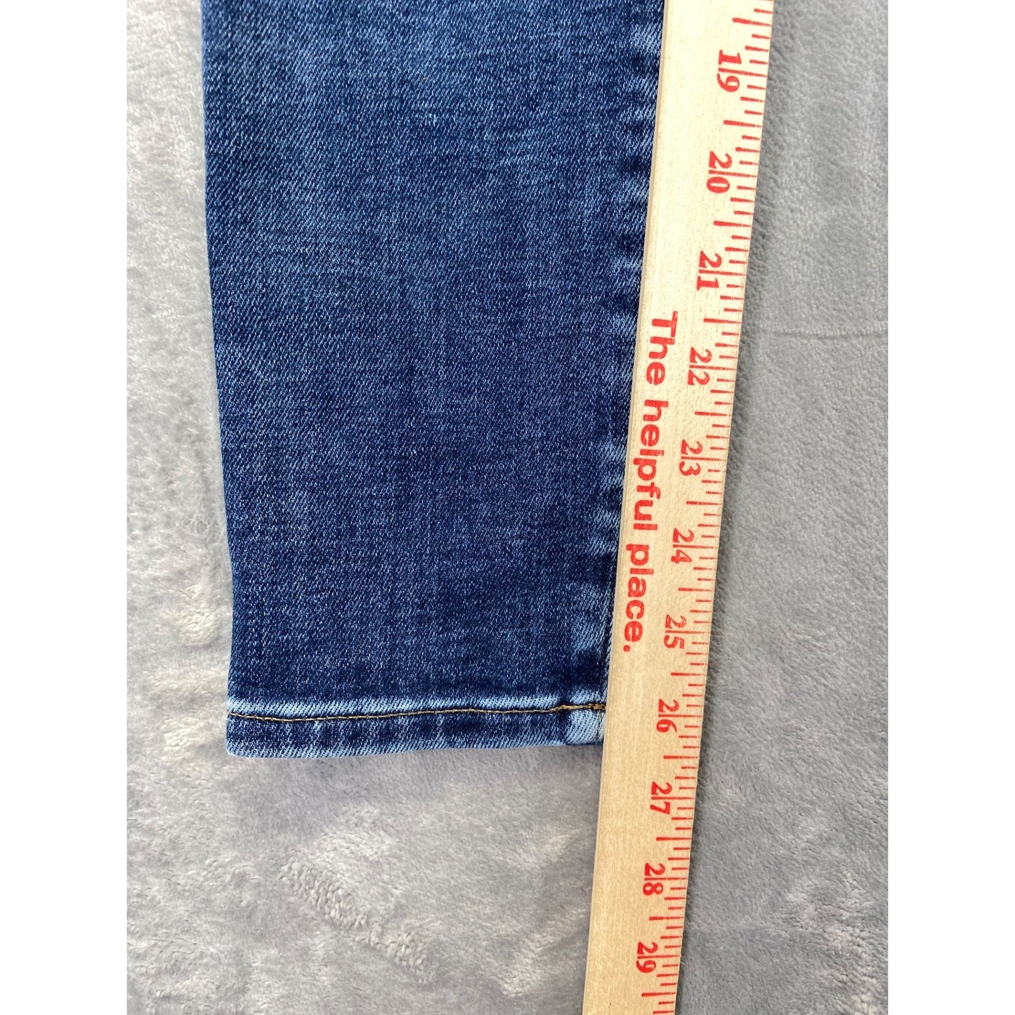 Madewell Women's 10" High Rise Skinny Jeans Size 27 Blue