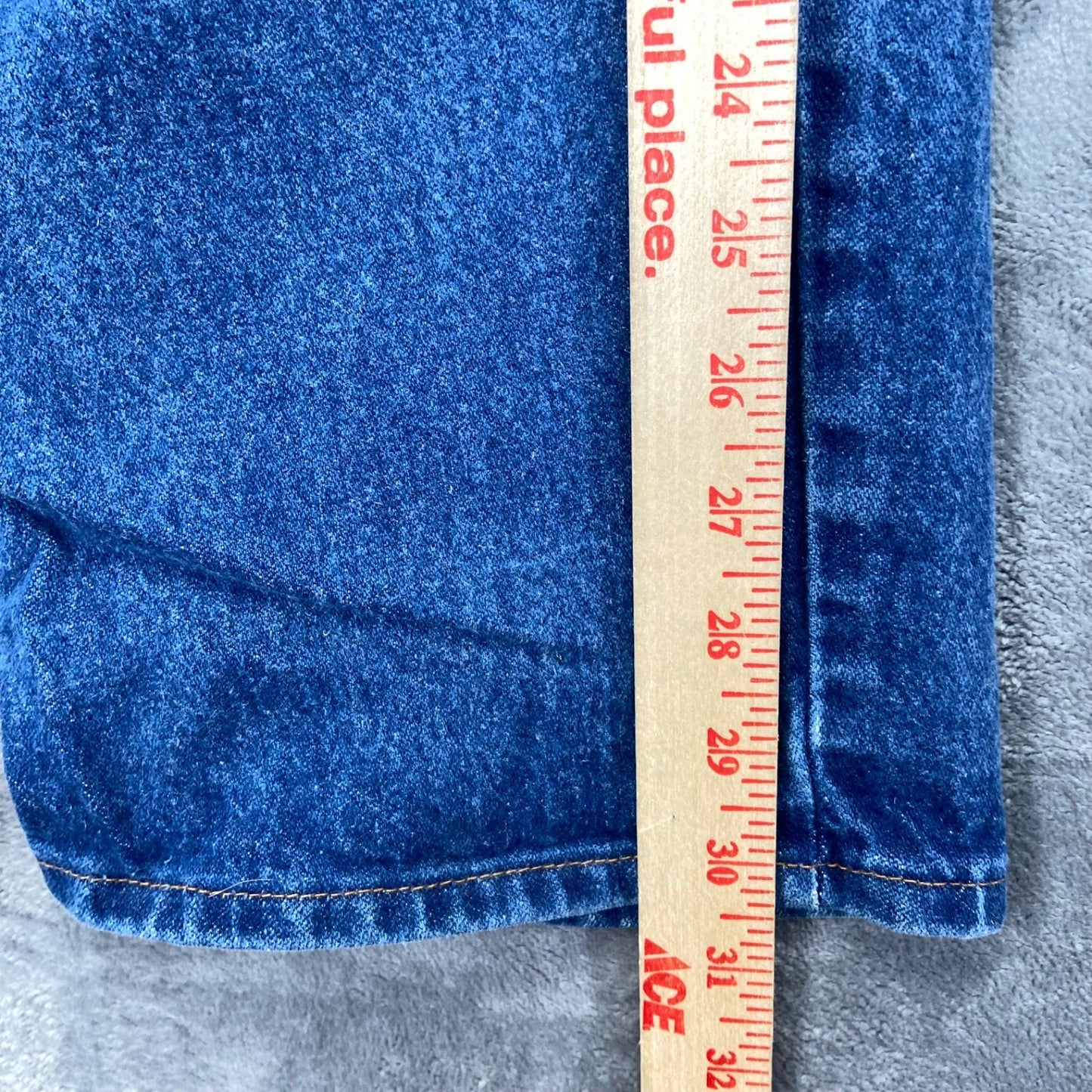 Vintage Wrangler Cowboy Cut Bootcut Jeans Men's Size 36x32 Dark Blue Denim