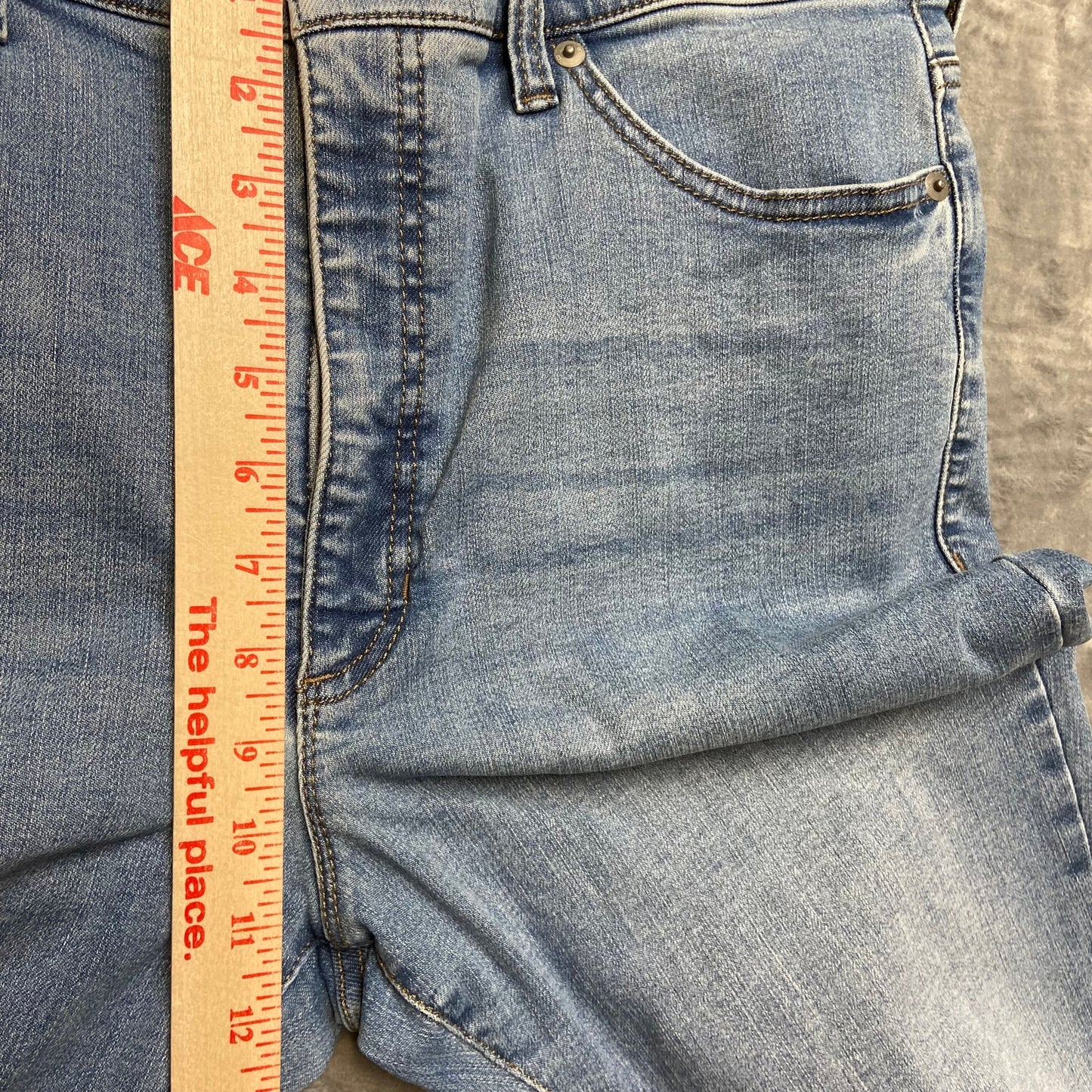 Banana Republic High Rise Skinny Jeans Women's Size 4 Blue Denim Light Wash GUC