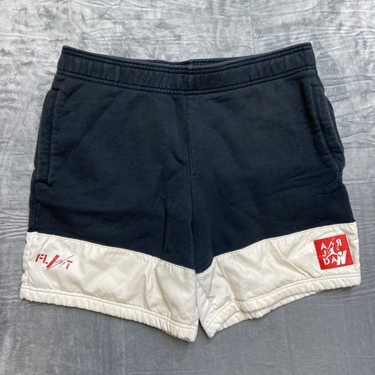 Air Jordan Vintage Flight Shorts Men's Size XL Black White