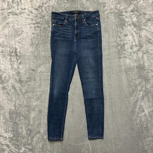 Liverpool Los Angeles High Rise Ankle Skinny Jeans Women's Size 8 Blue Denim