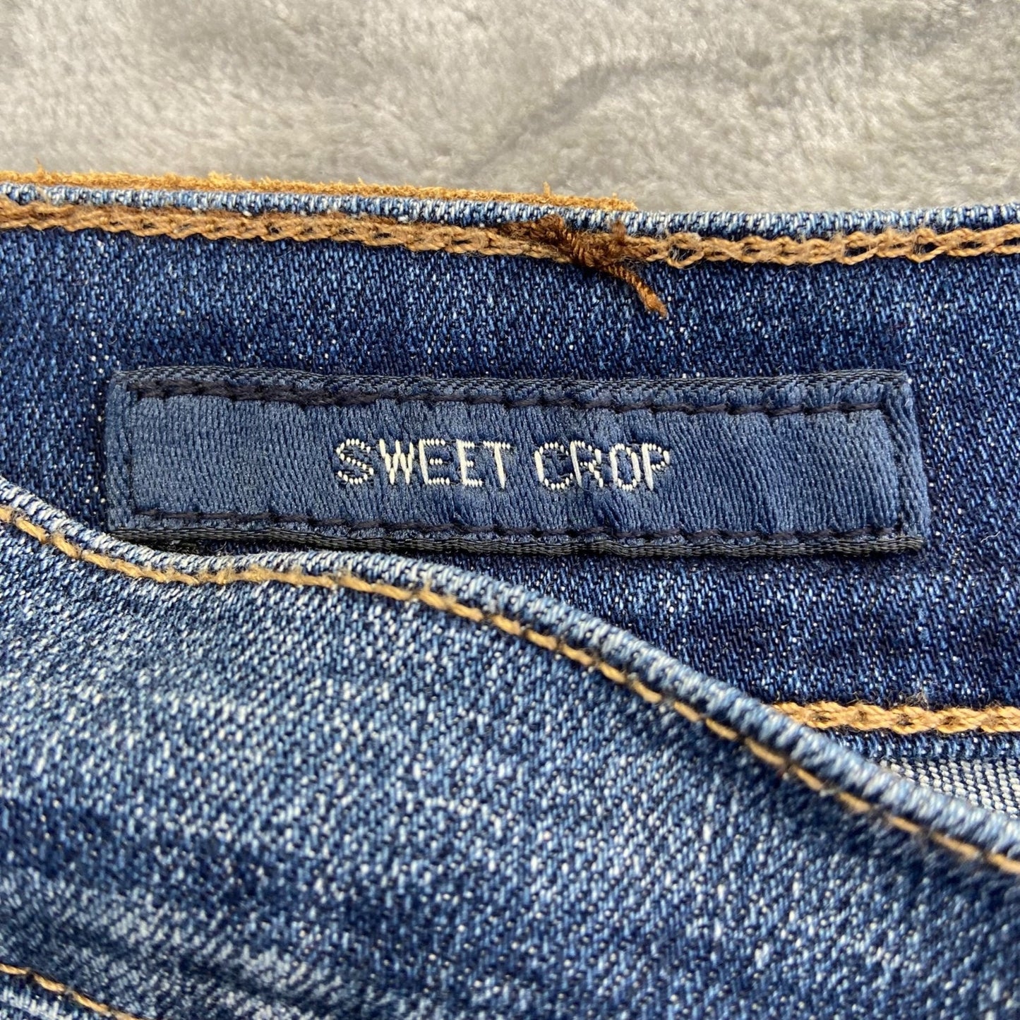 Lucky Brand Women's Sweet Crop Jeans Size 12/31 Blue Medium Wash