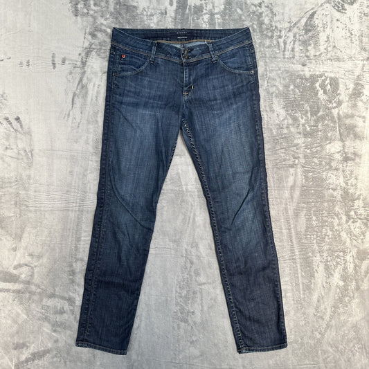 Hudson Skinny Jeans Women's Size 30 Dark Blue Denim