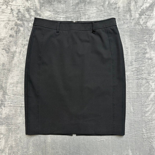 Etcetera Lined Pencil Skirt Women's Size 8 Black