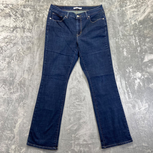 Levi's Classic Bootcut Women's Jeans Size 12 Dark Blue Denim
