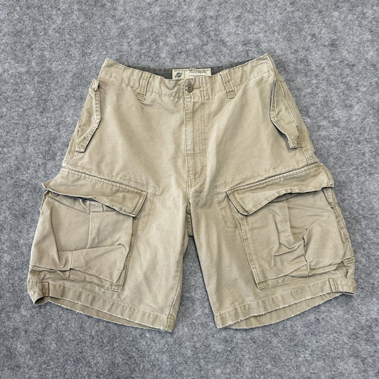 American Eagle AE Supply Cargos Men's Shorts Size 31 Beige Shorts