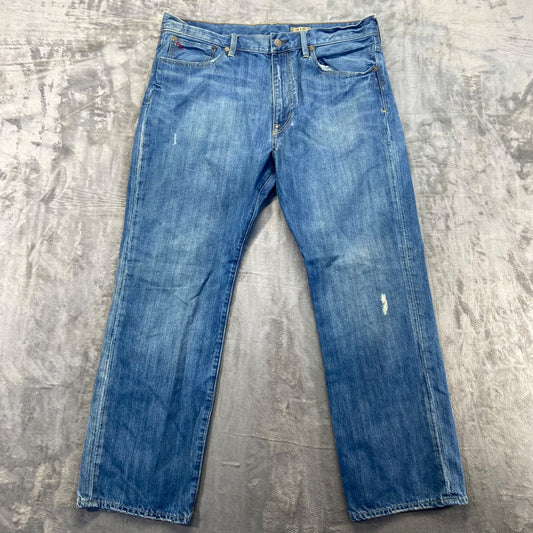 Vintage Polo Ralph Lauren Men's Straight Jeans 36x30 Blue Denim