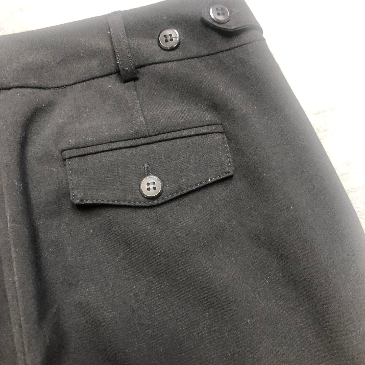 New Vintage Joe Benbasset Flare Dress Pants Women's Size 1 Black