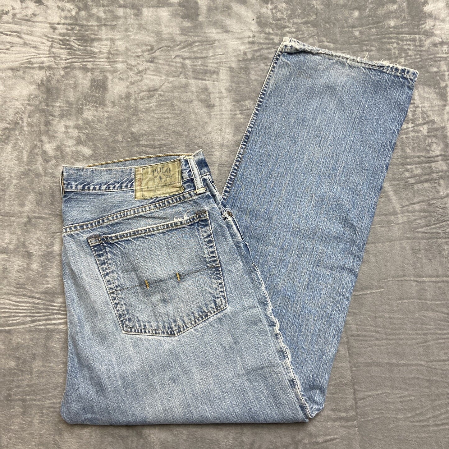 Vintage Polo Ralph Lauren 867 Classic Fit Jeans Men’s Size 38x30 Light Blue