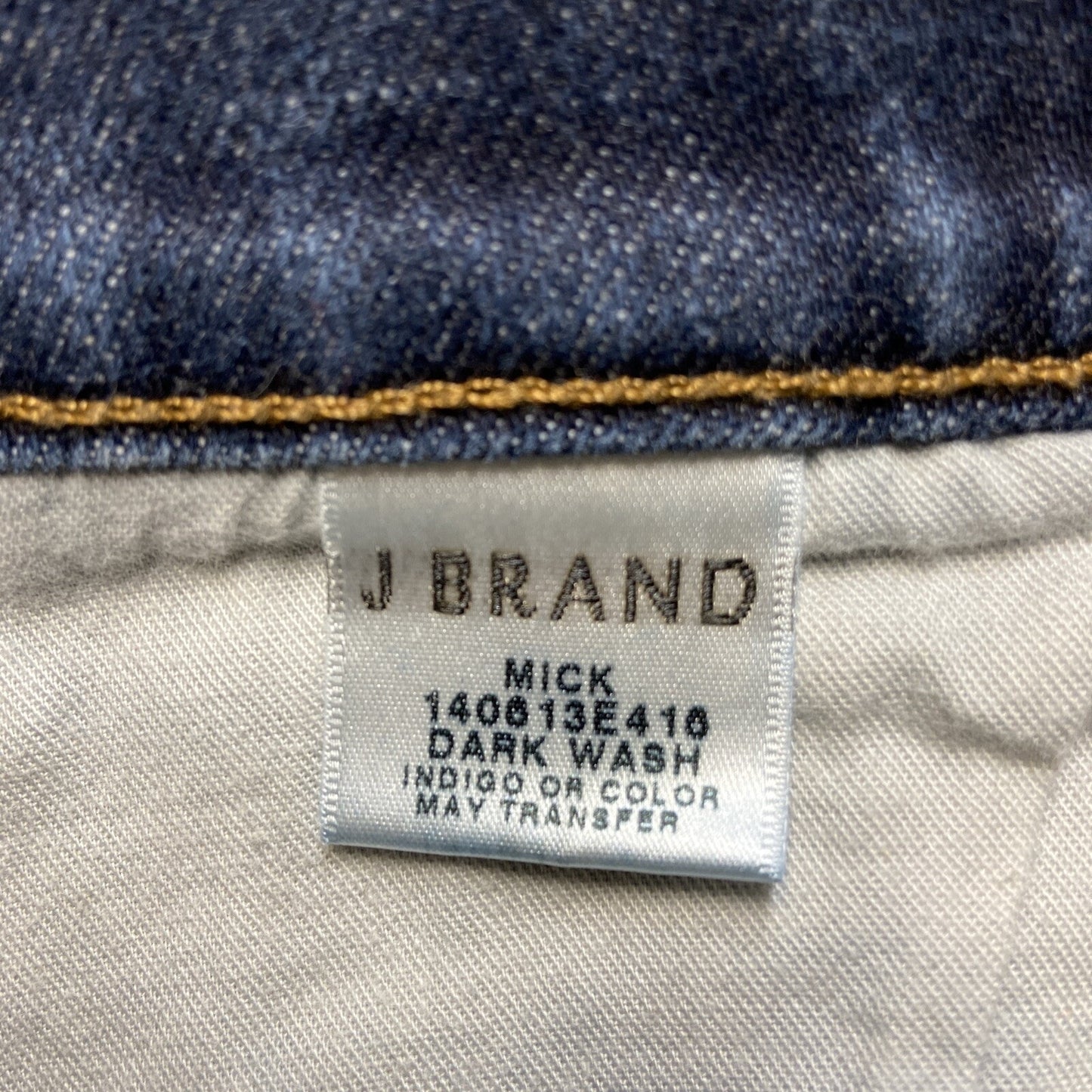 J Brand Mick Skinny Jeans Women’s Size 34 Dark Blue Denim