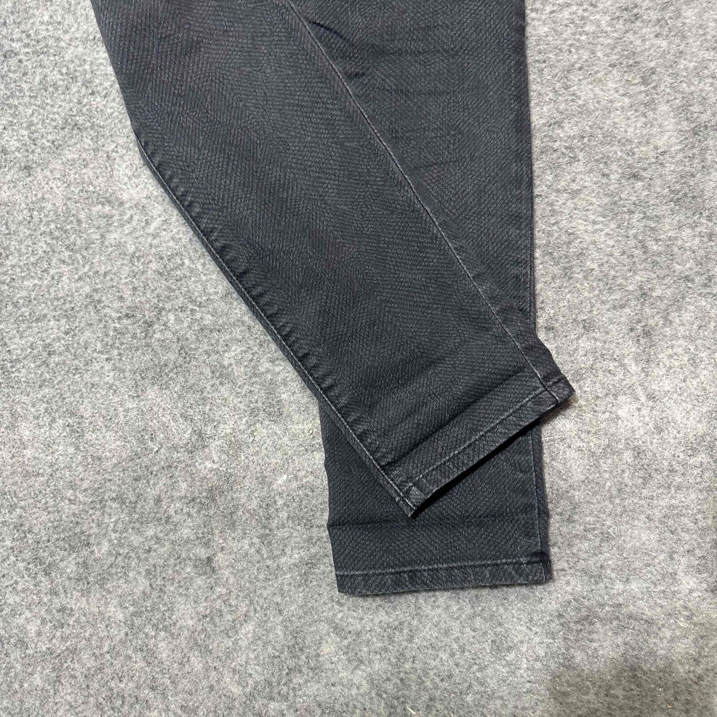 prAna Women's Straight Jeans Size 4/27 Black Dark Wash Denim