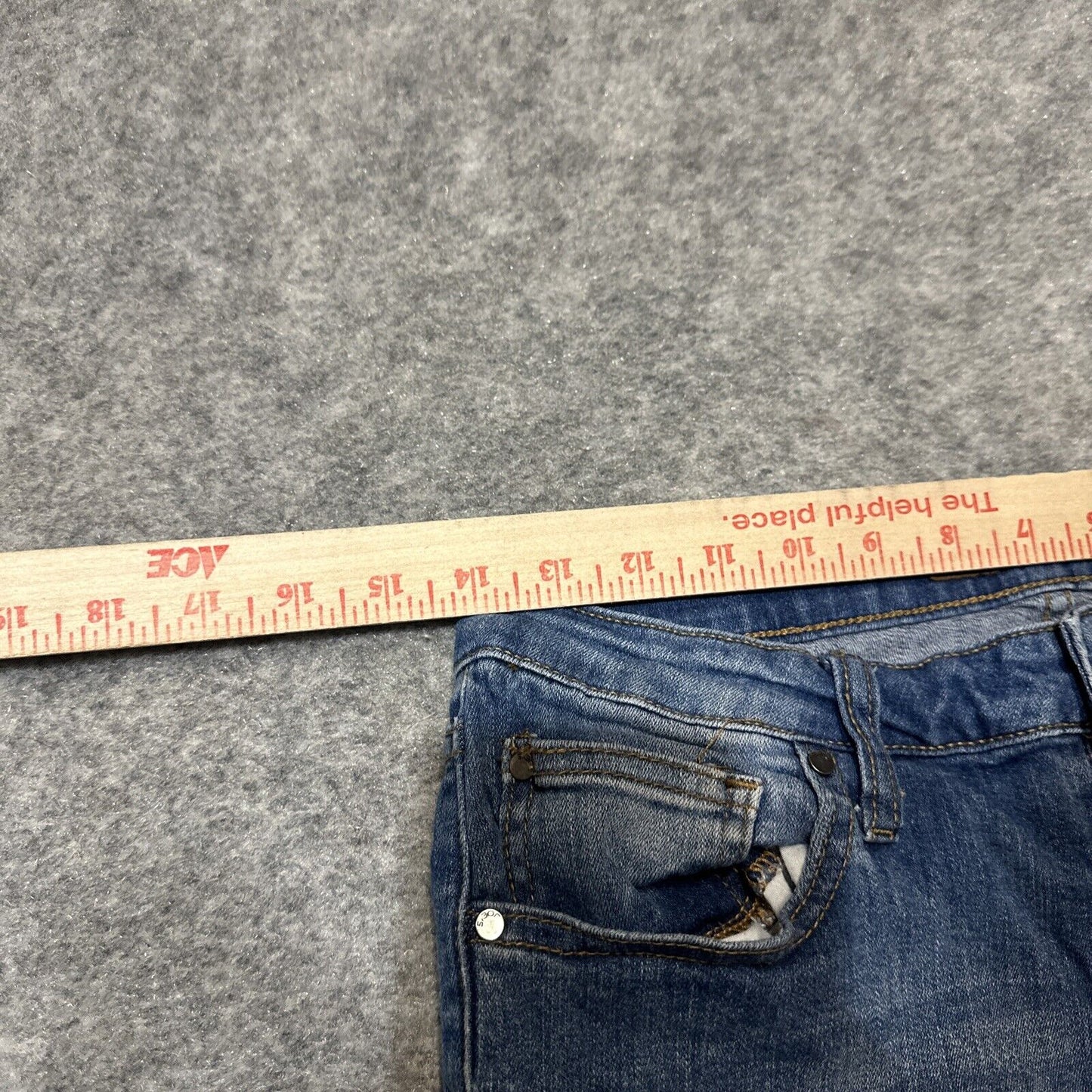 Joe's Jeans Boys Youth Size 18 Straight Jeans Medium Wash Blue