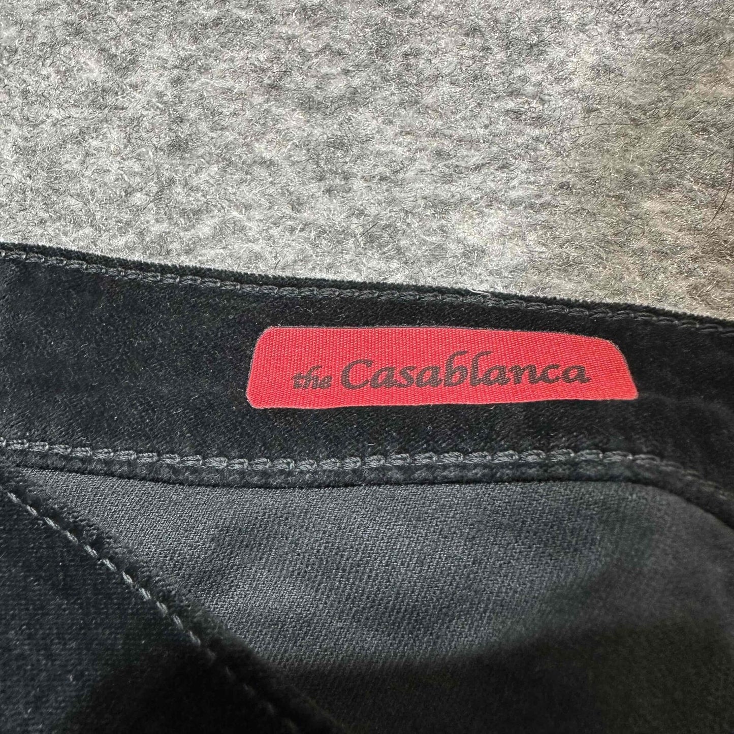 New AG Adriano Goldschmied The Casablanca Women's Velvet Skinny Jeans Size 26R