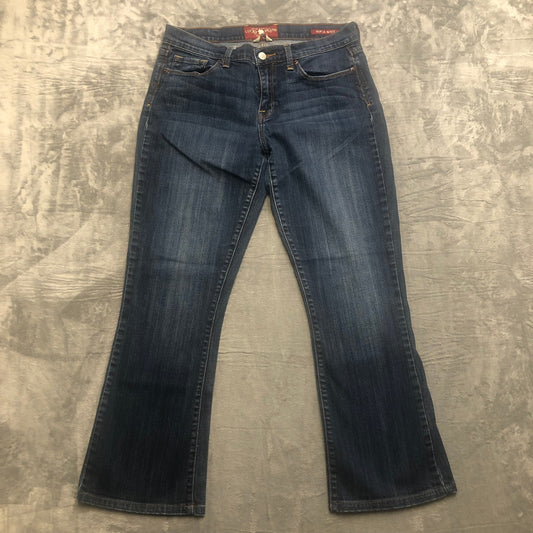 New Vintage Lucky Brand Sofia Bootcut Jeans Women's Size 31x29 Dark Blue Denim