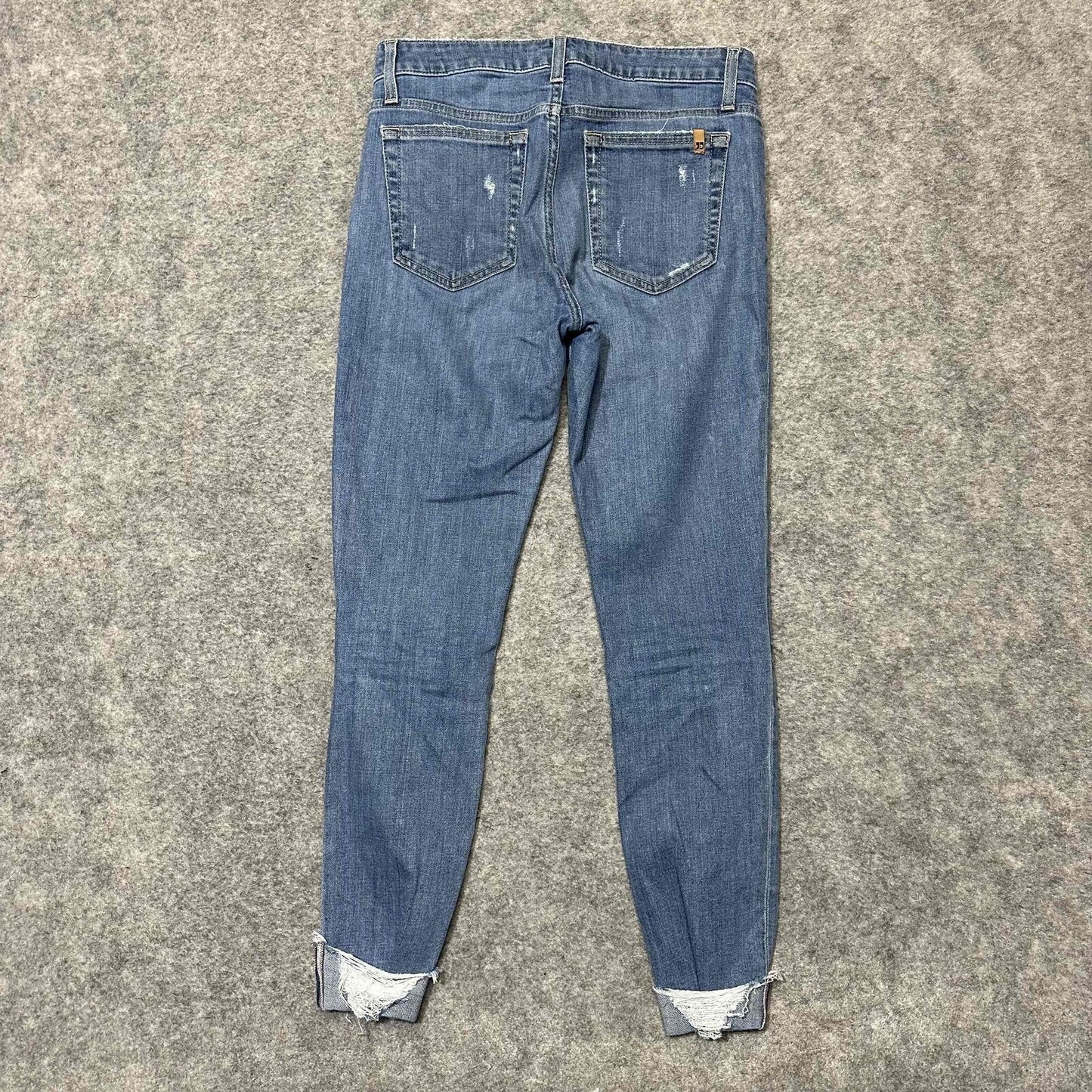 Joe's Women's Distressed Skinny Jeans Size 26 Blue Medium Wash Denim