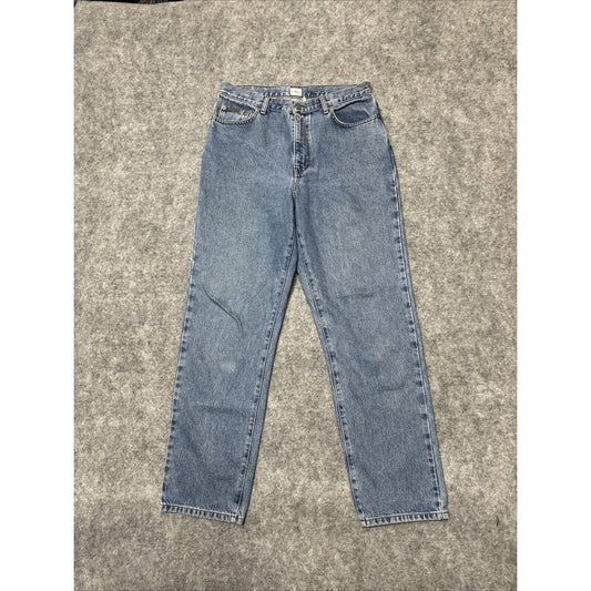 Calvin Klein Easy Fit Women’s Jeans Size 12 Blue Light Wash Denim