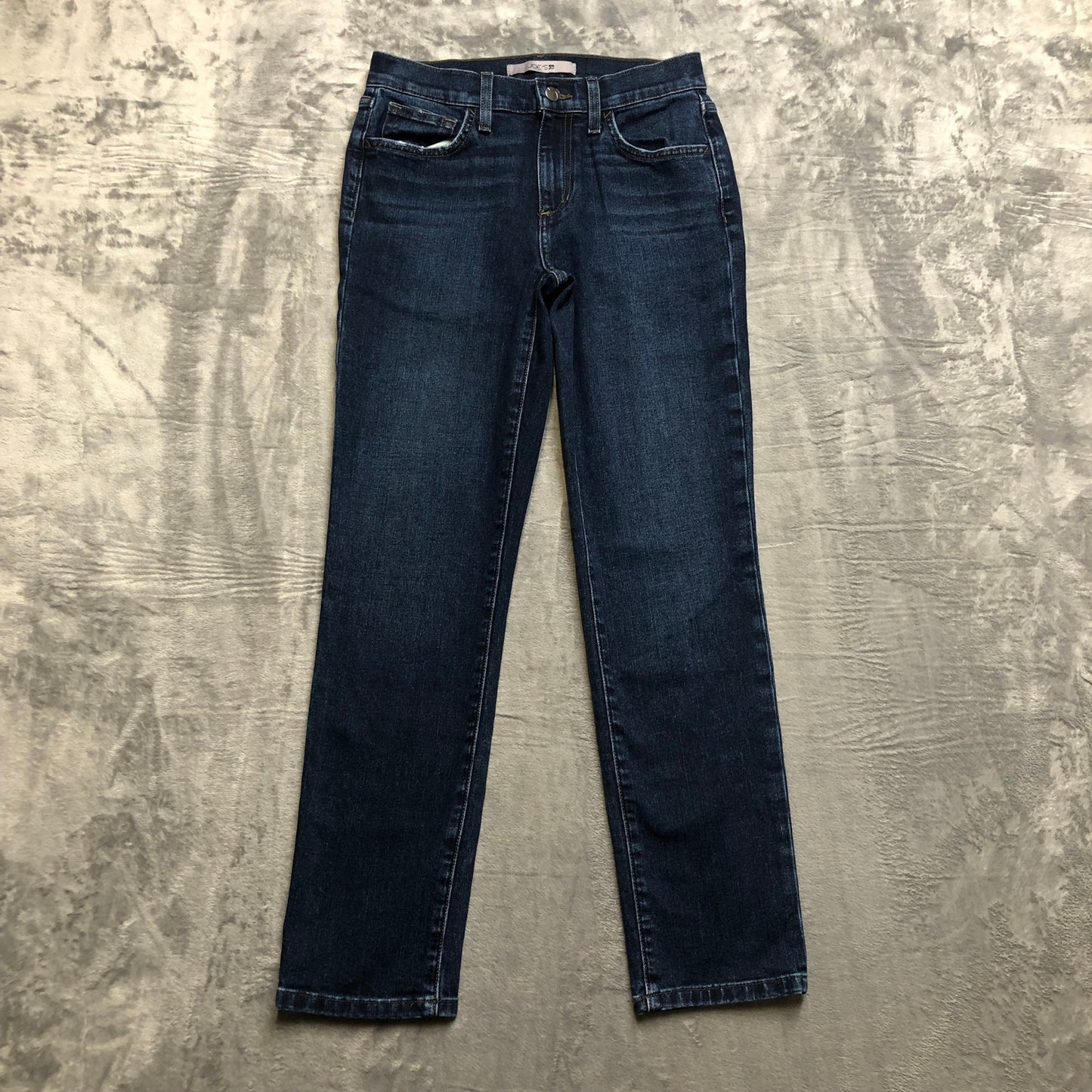 Joe's Jeans Mid Rise Estela Stretch Jeans Women's Size 26 Dark Blue Denim