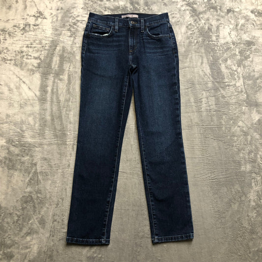 Joe's Jeans Mid Rise Estela Stretch Jeans Women's Size 26 Dark Blue Denim
