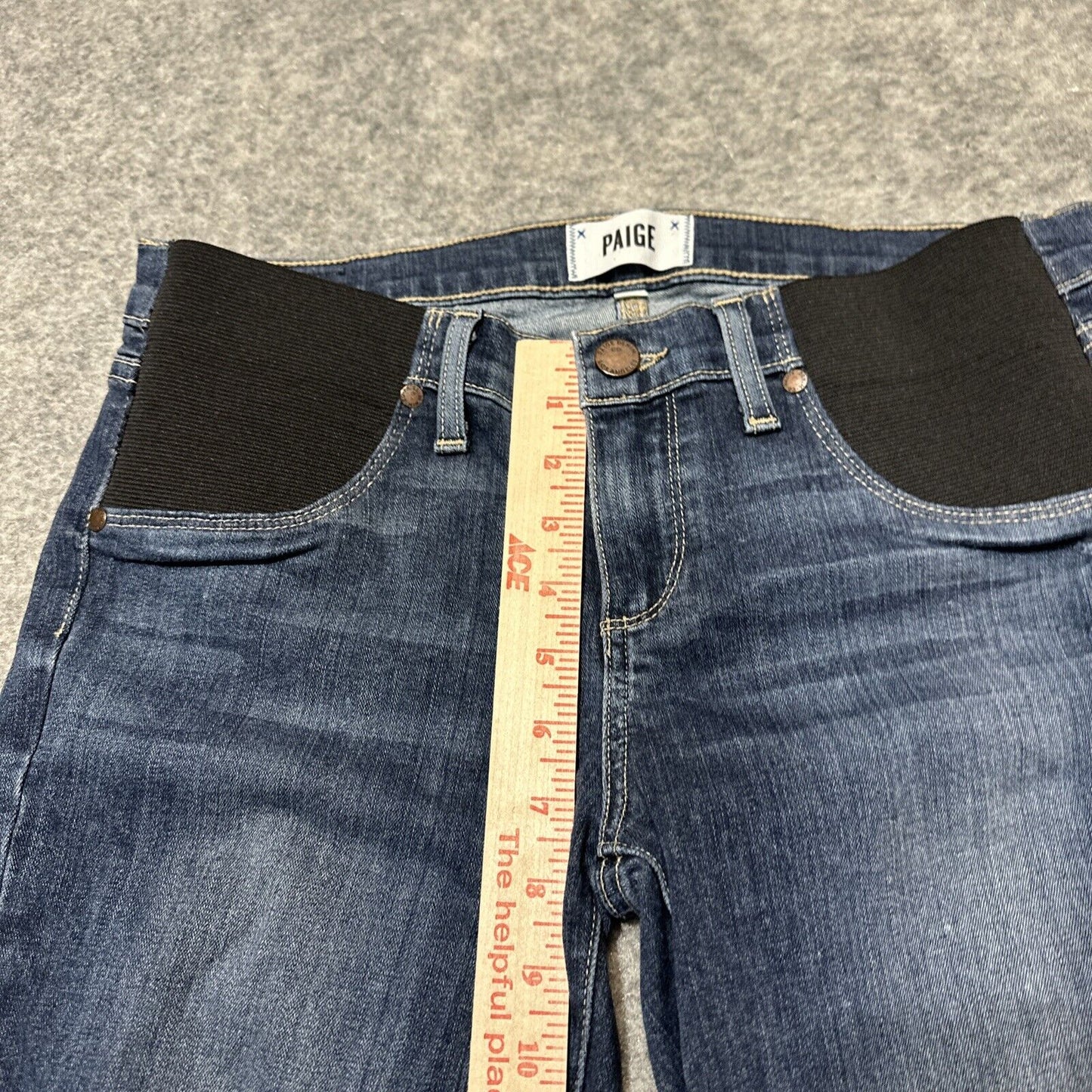 Paige Verdugo Ankle Women's Jeans Size 28 Blue Dark Wash Denim
