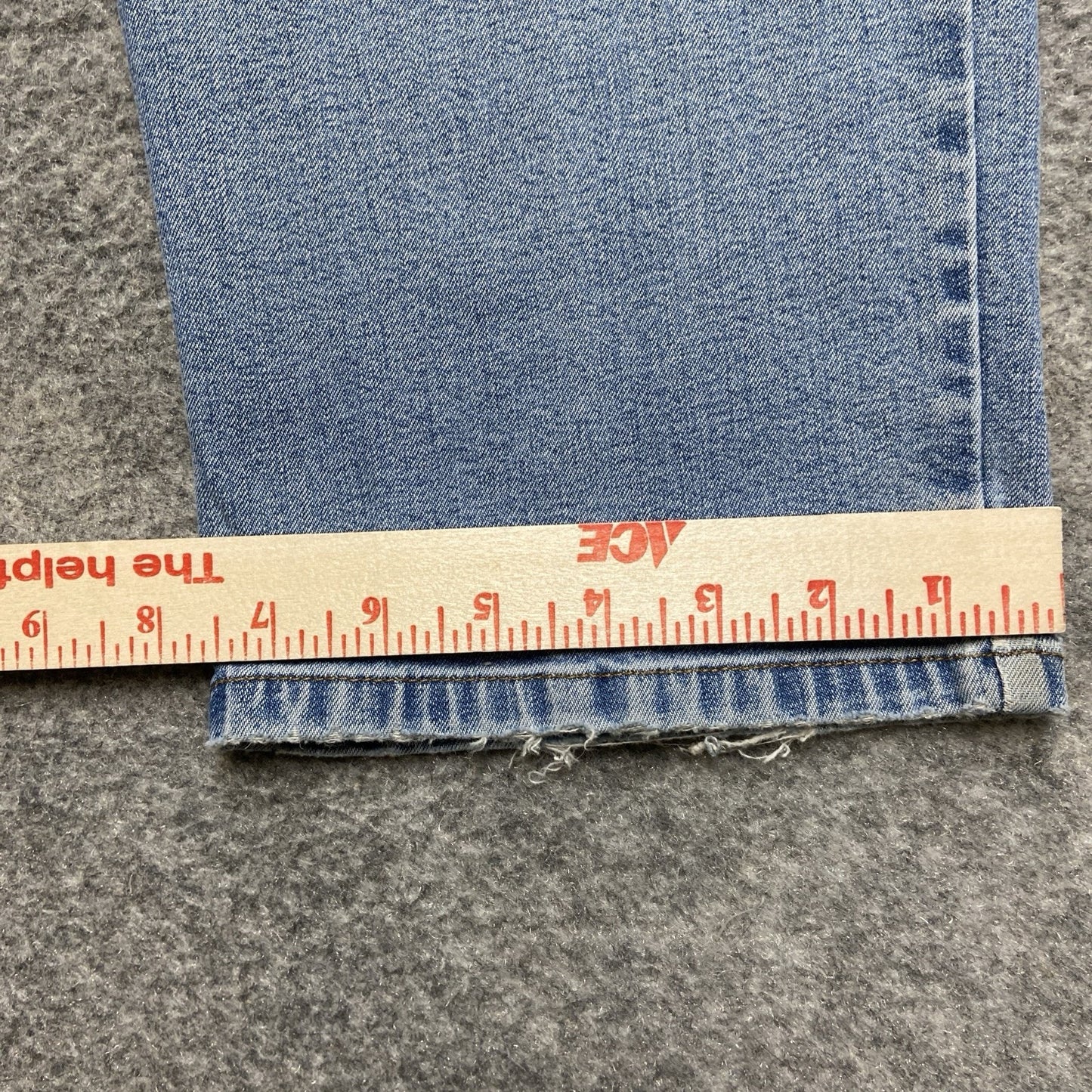 Lauren Ralph Lauren Straight Jeans Women's Size 12 Light Blue Denim LRL