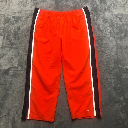 New Nike Athletic Pants Women's Size M Orange NWT