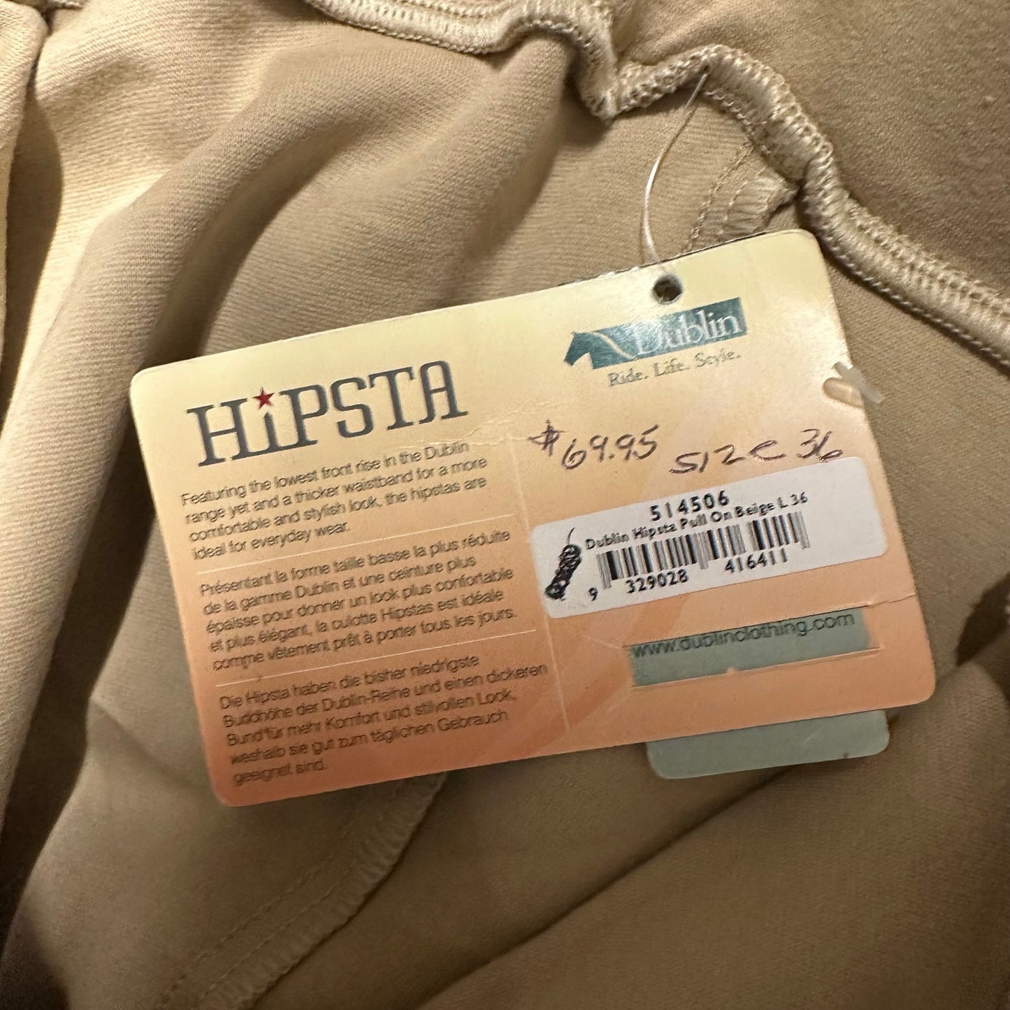 [drafted] New Hipsta Dublin Skinny Pants Men's Size 36 Tan Brown