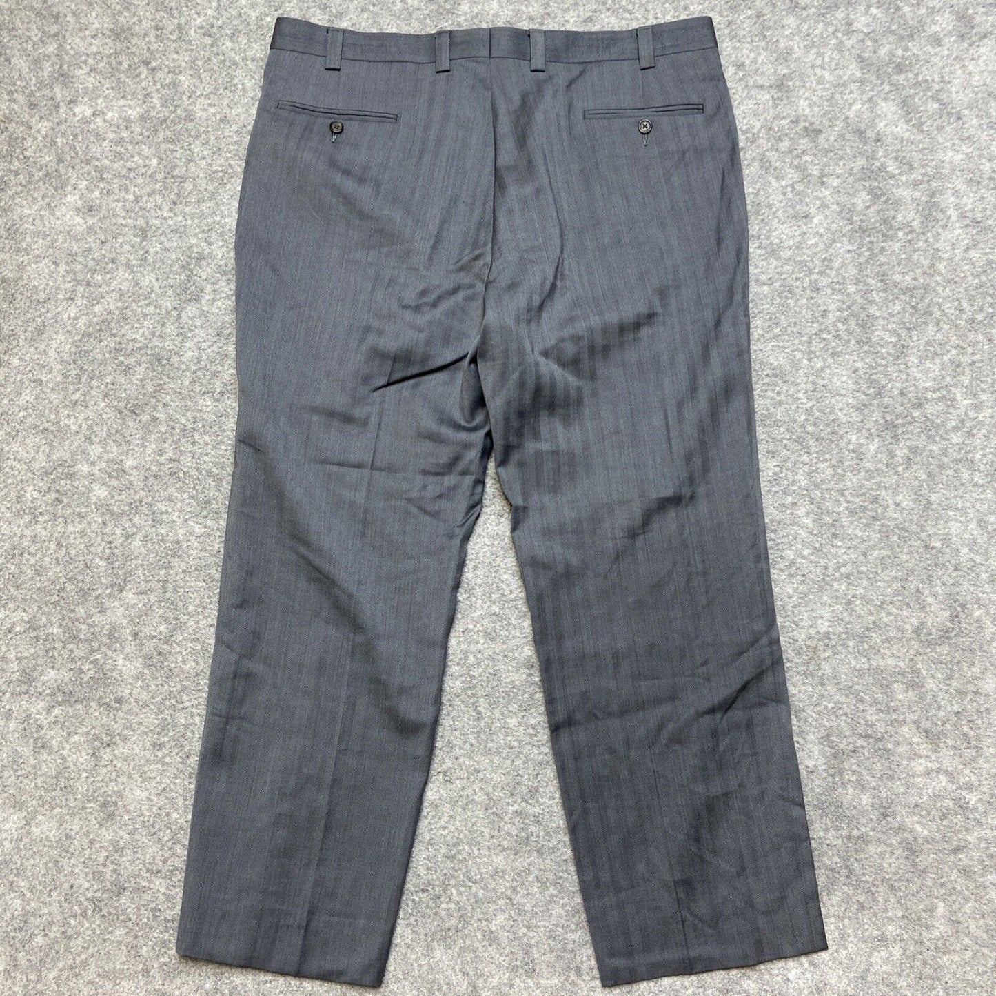 Lauren Ralph Lauren Wool Dress Pants Men's Size 38x32 Gray Formal Pants