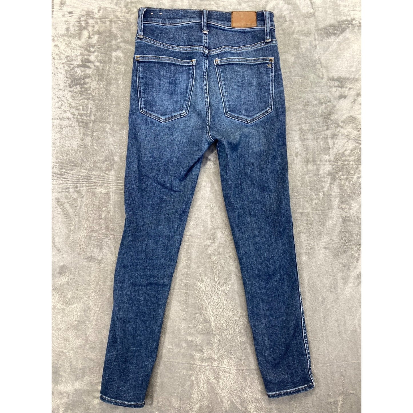 Madewell Women's 10" High Rise Skinny Jeans Size 27 Blue