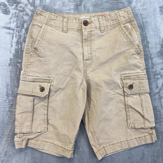 Urban Pipeline Men's Superflex Cargo Shorts Size 31 Beige Khaki