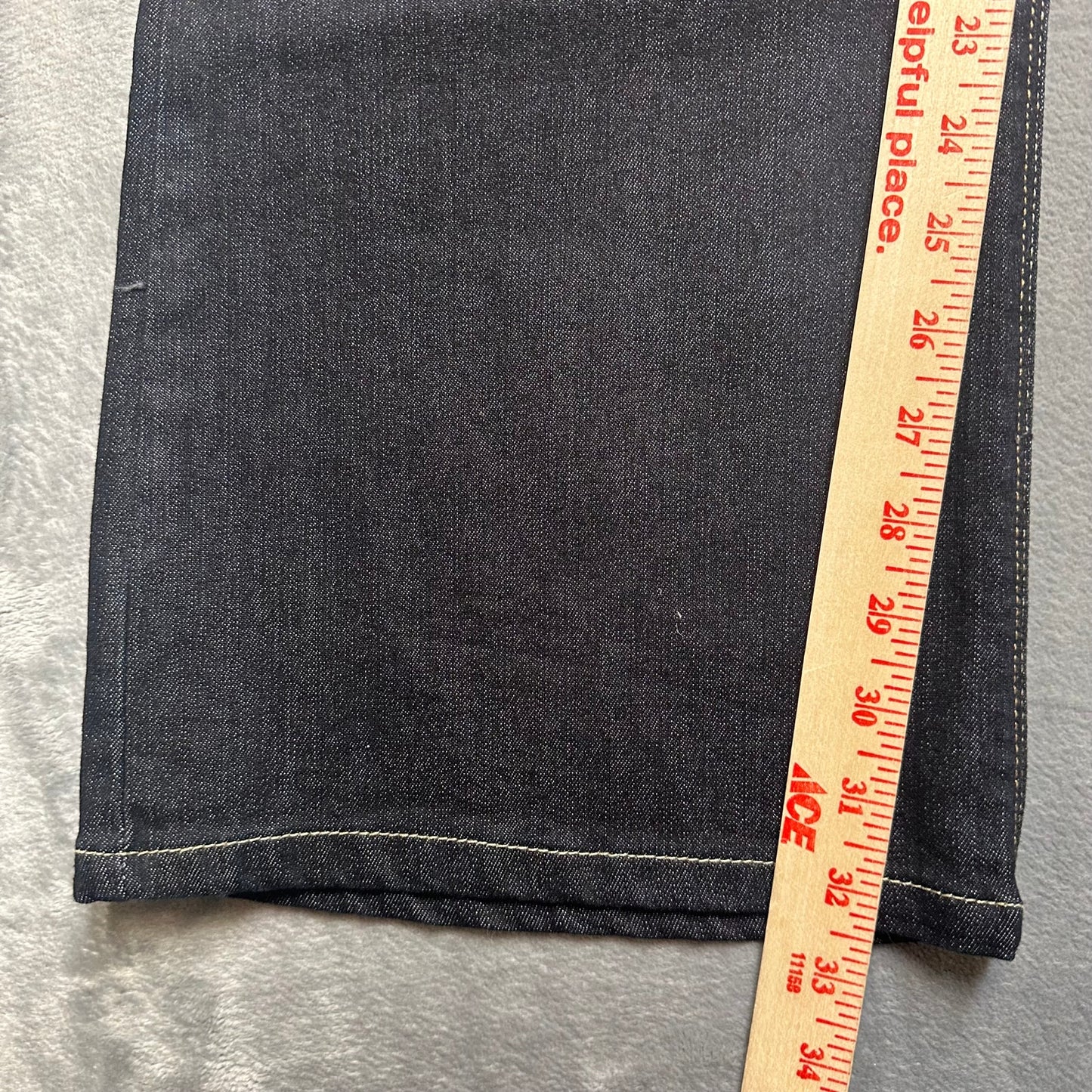 New Gloria Vanderbilt Boot Cut Jeans Women's Size 16 Stretch Average Black Denim