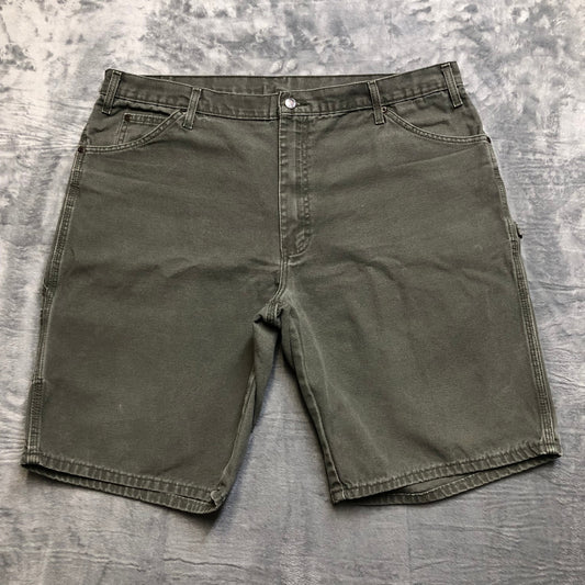 Dickies Canvas Cargo Shorts Men's Size 40 Gray
