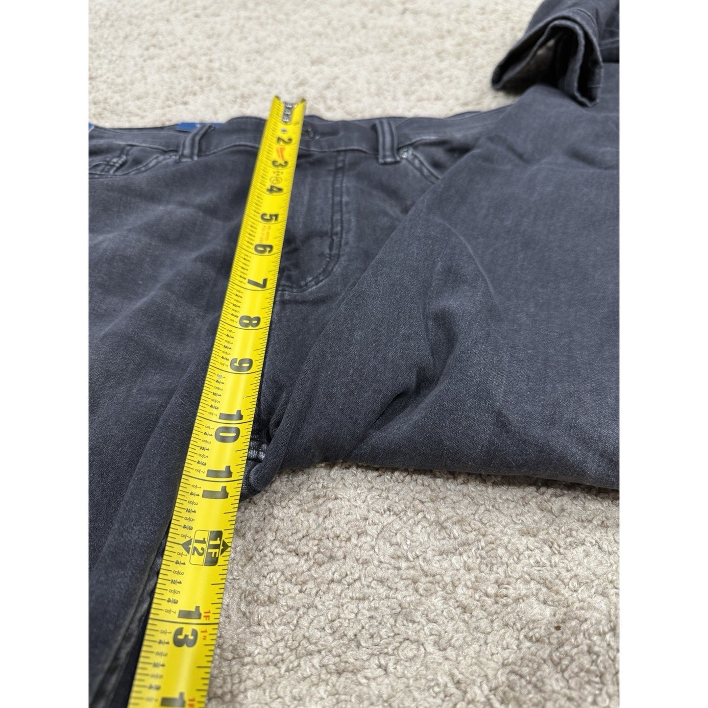 Redtape Men's Black Denim Jeans Skinny Flow+ Sport Fit Size 32x31