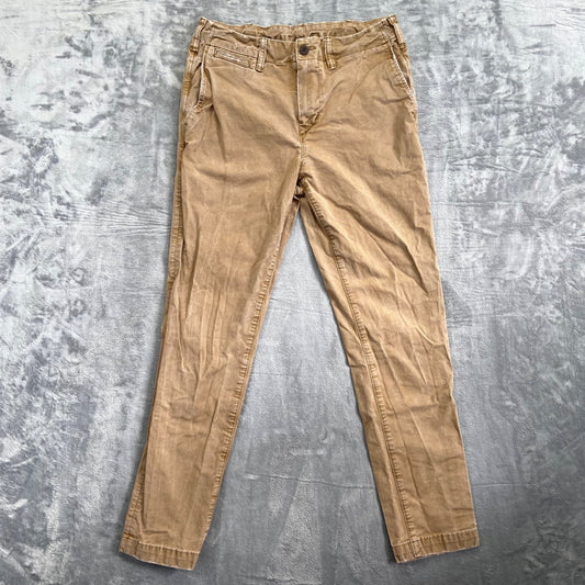 American Eagle Men's Flex Straight Pants Size 30x32 Khaki