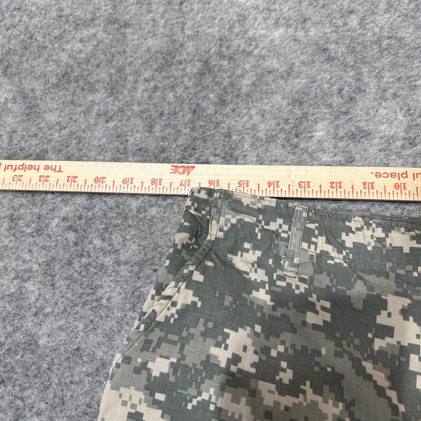 Army Combat Uniform Trousers Men's Camouflage Pants Size M Green Cargo Pants