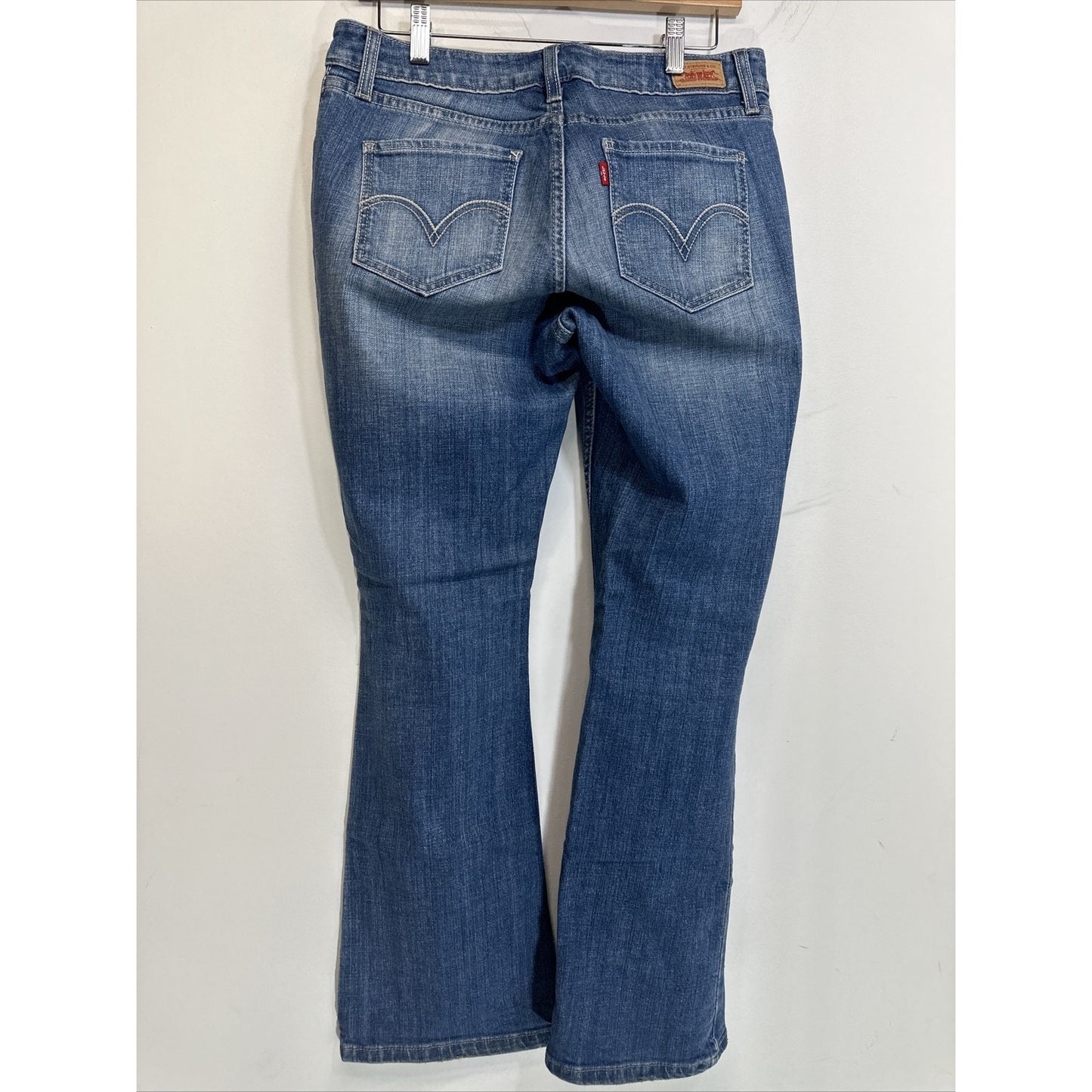 Levi's 528 Jeans Women's 13 S/C Curvy Cut Bootcut Stretch Blue Medium Wash