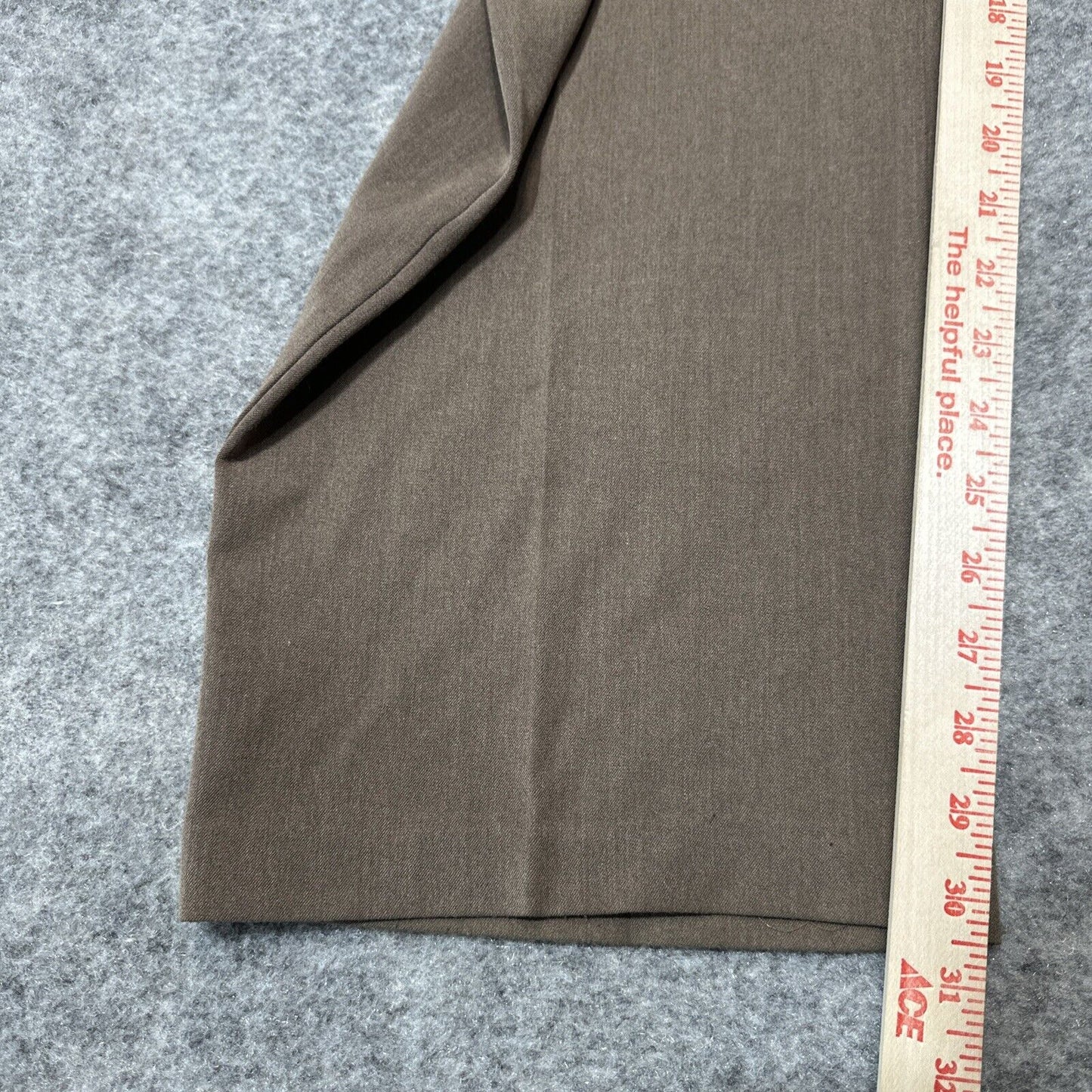 Kim Rogers Signature Women's Pleated Dress Pants Size 12 Brown Pants