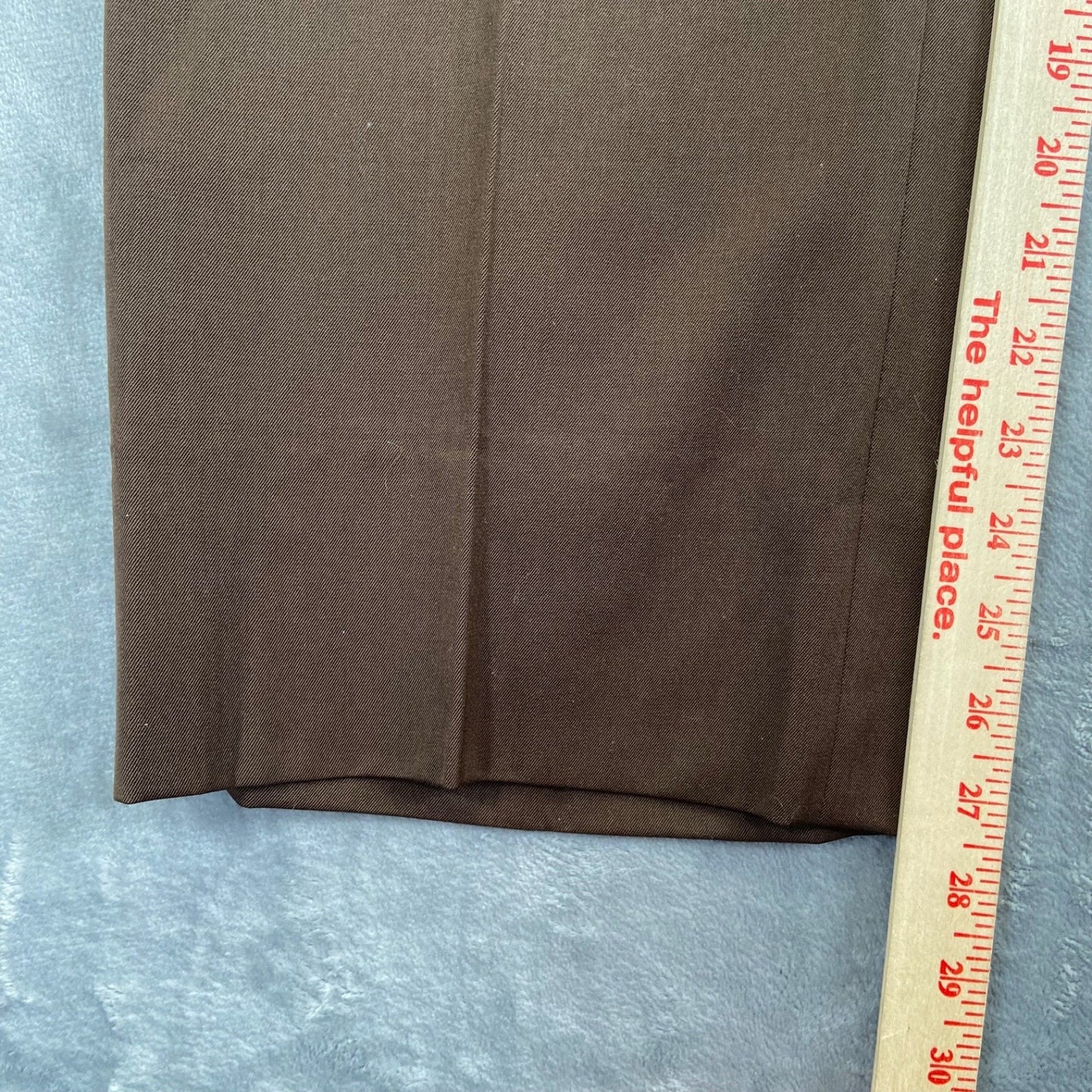 H. Freeman & Son Men's Bronzetti Slack Pants Brown Size 34 #534424