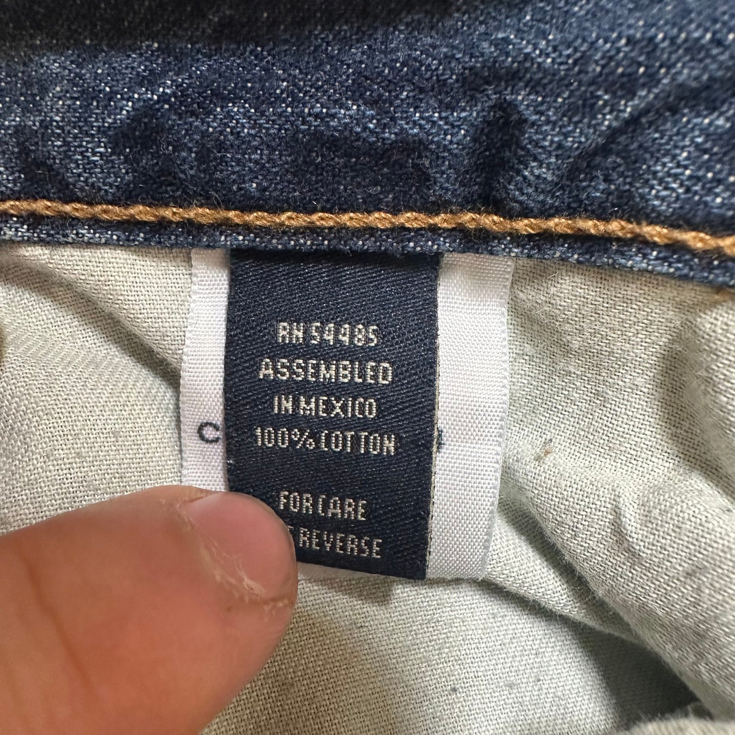 American Eagle Outfitters Straight Jeans Men's Size 6 Blue Denim