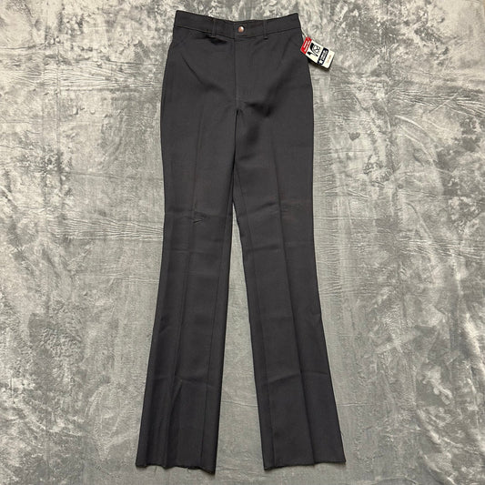 New Vintage Dickson Jenkins Western Flared Pants Womens Sz 29 Dark Gray Unhemmed