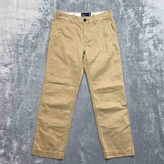 American Eagle Straight Chino Pants Men's Size 29x32 Brown Pants
