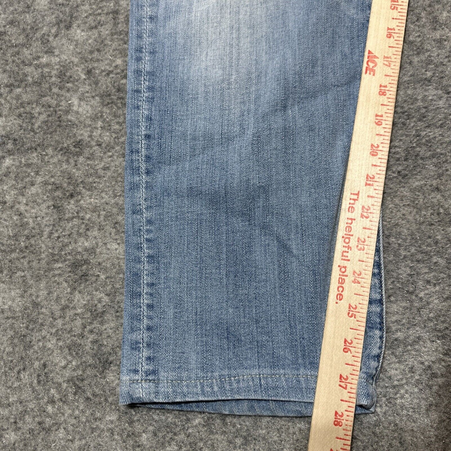 Lot of 7 For All Mankind Luxe Performance Slimmy Jeans Mens 38x28 Light Blue