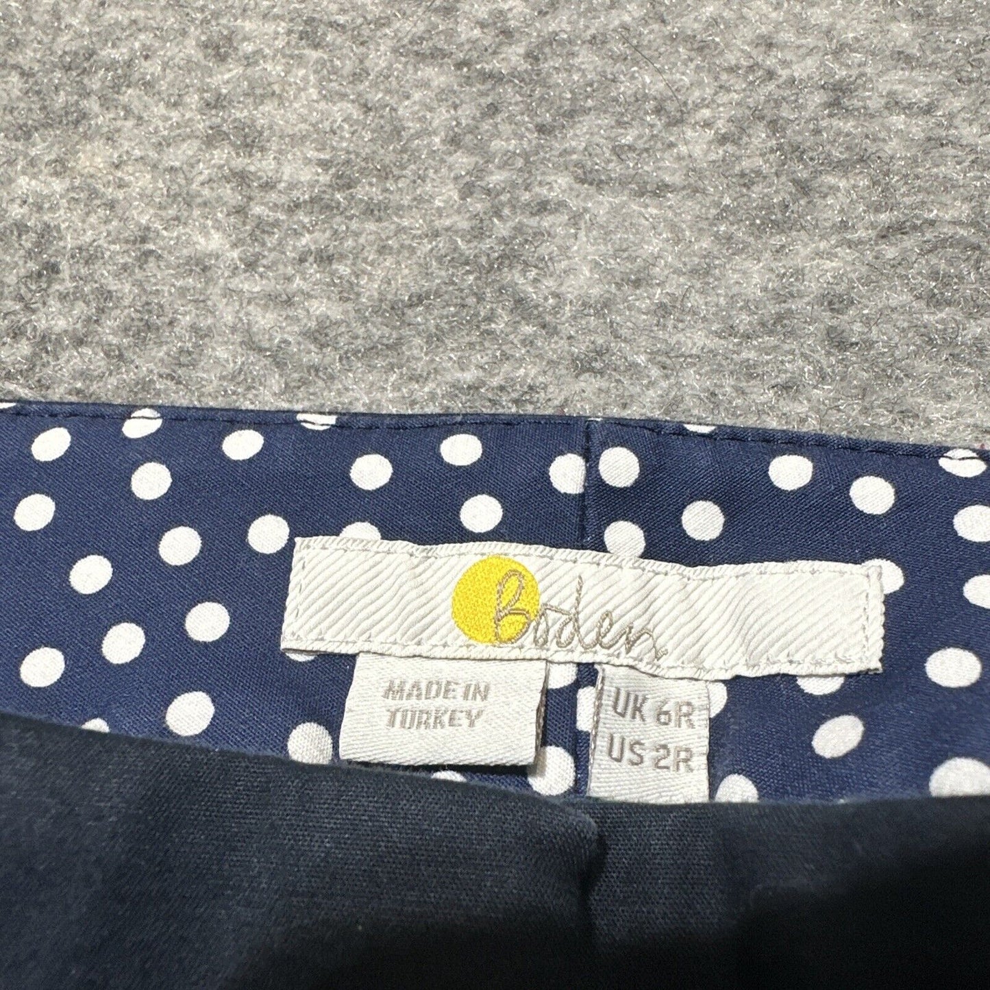 Boden Straight Dress Pants Women's Size 2R Dark Blue