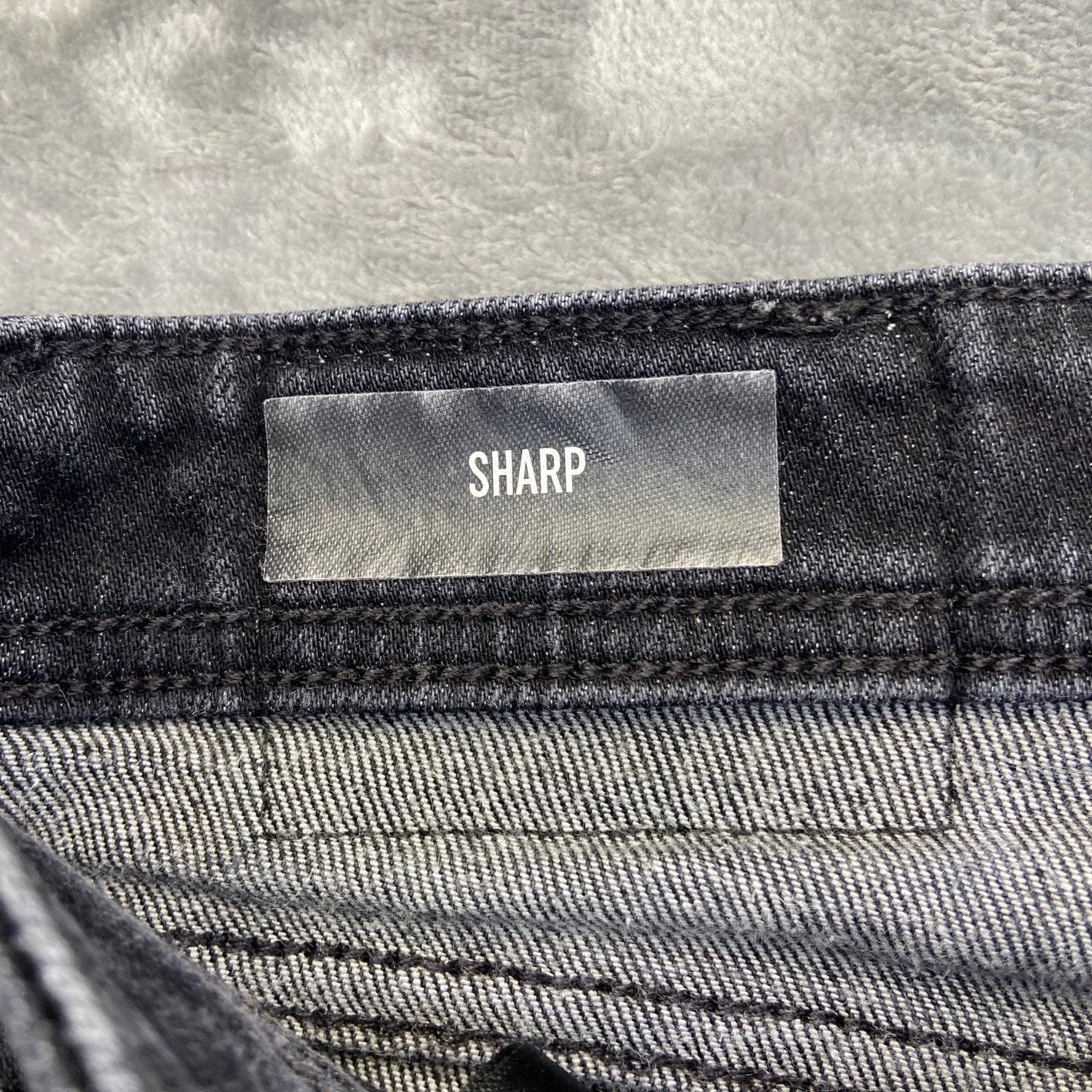 Revtown Men's Sharp Straight Jeans Size 31x30 Blue Dark Wash