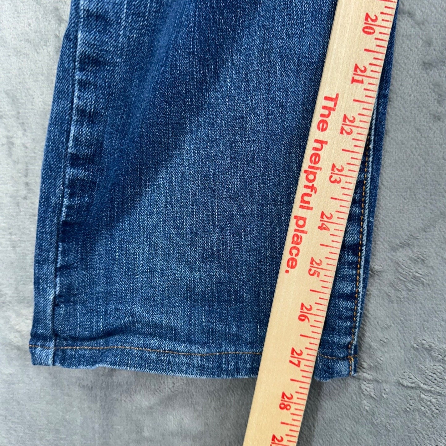 Tommy Jeans Straight Jeans Men's Size 36x28 Blue Medium Wash Denim *Hemmed*