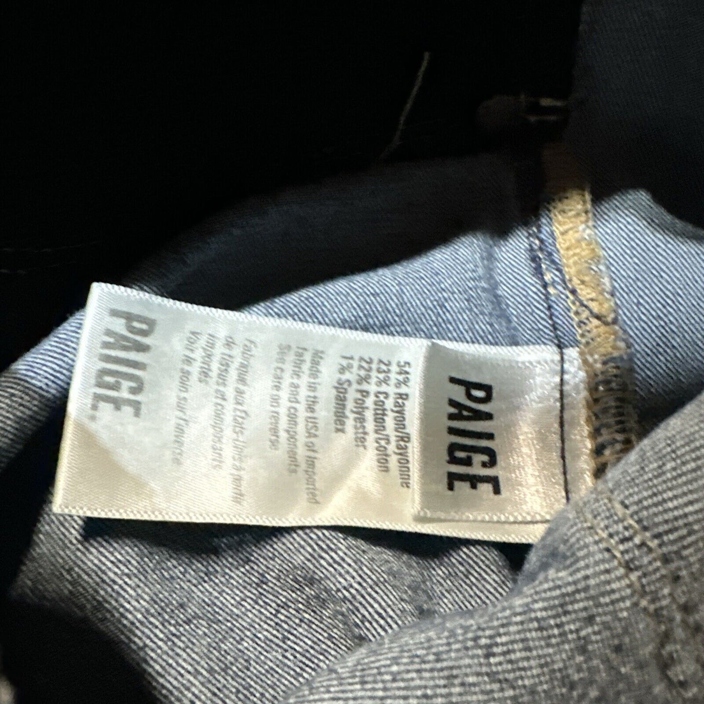 Paige Verdugo Ankle Women's Jeans Size 28 Blue Dark Wash Denim