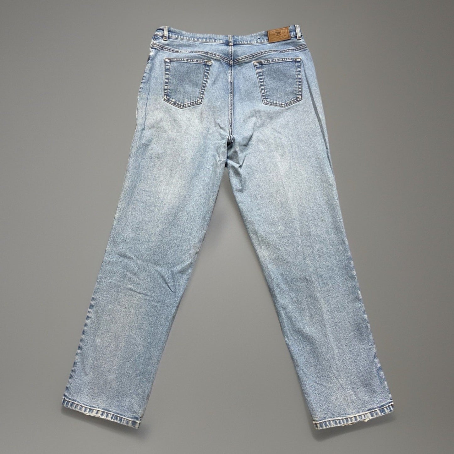 Lauren Ralph Lauren Straight Jeans Women's Size 12 Light Blue Denim LRL